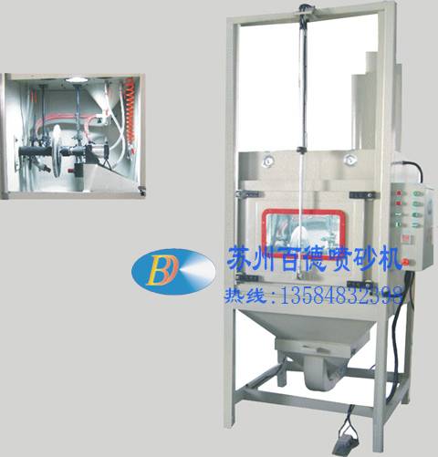 圓鋸片專用自動(dòng)噴砂機(jī)